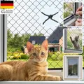Produktbild: Katzennetz Balkon, 3 X 8 M Transparent Katzenschutznetz, Nylon Katzen Netz, Katz
