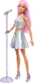 Produktbild: Barbie Pop-Star Puppe 🎤 Mikrofon & Ständer – Schillernder Rock – JCW42