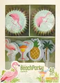 Produktbild: DECOCINO Muffin-Set BeachParty 48-tlg. - 24 Cupcake-Förmchen mit Ø 5 cm & 24 Muffin-Topper aus Papier, ideale Deko für Kindergeburtstage & Mottopartys