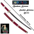 Produktbild: NEU Bambus SamuraiSchwert Katana 100cm für Cosplay One Piece Sandai Kitetsu Zoro