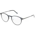 Produktbild: Zeiss ZS23128 Unisex-Brille inkl. Gläser Vollrand Panto Aluminium-Gestell 51/20/145, blau