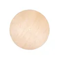 Produktbild: Rayher Uhrenplatte Holz, rund, 30 cm ø, Plattenstärke 6 mm, Loch ø 7,6 mm, FSC zertifiziert, Holzscheibe, Holzplatte, Uhrscheibe, Uhr basteln Holz, 69240505, Natur