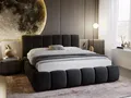Produktbild: GrainGold Polsterbett mit Bettkästen CLOUD, Modern Bett mit Kopfteil - 180x200 cm, Anthrazit (1x Bett)