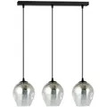 Produktbild: Hängeleuchte Istar, Schwarz, Metall, Glas, 14x100x70 cm, RoHS, CE, Lampen & Leuchten, Innenbeleuchtung, Leuchten nach Räumen, Esstischlampen