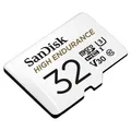 Produktbild: SanDisk High Endurance microSDHC Speicherkarte 32GB + SD Adapter SDSQQNR-032G-GN6IA