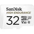 Produktbild: SANDISK High Endurance R100/W40 microSDHC 32GB Kit