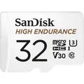 Produktbild: SanDisk High Endurance Monitoring microSDHC-Karte 32 GB Class 10, UHS-I,
