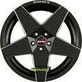 Produktbild: Borbet A black matt 8x18 ET37 - LK5/112 ML66.5 Felge Alu