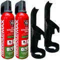 Produktbild: Feuerlöschspray Lithium Feuerlöscher A F 2x 750ml inkl. 2x Wandhalterung