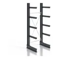 Produktbild: STIER Kragarmregal schraubbar einseitig 1 Feld mit 4 Ebenen 1280x3130x400mm