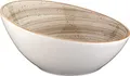 Produktbild: Bonna Premium Porcelain ATRVNT22KS Aura Terrain Bowl Schale, Salatschale, Schüssel, 21.5x22cm, 850ml, Porzellan, sand, 1 Stück