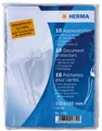 Produktbild: 10 HERMA Ausweishülle, PP, 1-fach, 155 x 220 mm, Kleinpackung