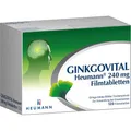 Produktbild: GINKGOVITAL Heumann 240 mg Filmtabletten 120 St. PZN 11526283