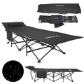 Produktbild: 24MOVE® Feldbett Campingbett Campingliege Klappbett Gästebett Liege klappbar