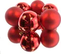 Produktbild: Christbaumkugeln Christmas Red rot Ø 8 cm aus Glas - 6er Set