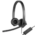 Produktbild: Logitech H570e, USB Stereo Headset, kabelgebunden