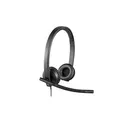 Produktbild: Logitech H570e for Business Stereo Headset, USB-A, UC-Zertifiziert, Mikrofon mit Geräuschunterdrückung, Funktioniert mit Windows-, macOS- oder ChromeOS