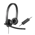 Produktbild: Logitech H570e Stereo Headset - Office Kopfhörer mit Mikrofon USB # 981-000575