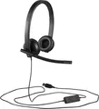 Produktbild: Logitech H570e USB Headset Stereo Schwarz Noise Cancelling Mikrofon