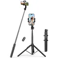 Produktbild: Selfie-Stick, Teleskopstange für Telefon mit Ständer und Bluetooth-Fernbedienung