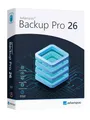 Produktbild: Backup Pro 26 - Datensicherung Programm, Rettung bei Malware-Befall, defekter Festplatte oder Windows Crashes - kompatibel mit Windows 11, 10