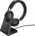 Produktbild: Jabra Evolve2 65 USB-A UC Stereo inkl. Ladestation - 26599-989-989 schwarz