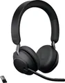 Produktbild: Jabra Evolve2 65 UC On Ear Headset Bluetooth Stereo Schwarz Noise Cancelling Lautstärkeregelung, Batterieladeanzeige