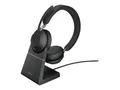 Produktbild: Jabra Evolve2 65 UC Stereo Headset On-Ear schwarz