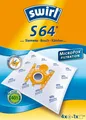 Produktbild: Staubfilterbeutel S 64( S 66) 4 St. Swirl EcoPor®