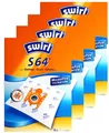 Produktbild: 4 Pakete SWIRL S 64 MicroPor Staubsaugerbeutel S64 - 16 Beutel frei Haus per DHL