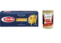 Produktbild: 5x Pasta Barilla Bucatini Nr. 9 italienisch Nudeln 500 g pack + Italian Gourmet polpa 400g