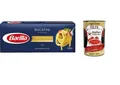 Produktbild: 5x Pasta Barilla Bucatini Nr. 9 italienisch Nudeln 500 g pack+Italian Polpa 400g