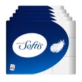 Produktbild: Softis 4-lagiges Toilettenpapier - 45 Rollen-Packung (5 x 9 Einzelpackungen), 100 Blatt pro Rolle, Einzigartiges Softkammer-System, Recyclebare Verpackung, FSC-zertifiziertes Papier