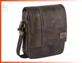 Produktbild: Überschlagtasche Männer Tasche A4 hochformat braun wasserfest abwischbar Tablet