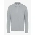 Produktbild: Brax Langarm-Poloshirt grau XL (54)