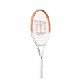 Produktbild: Wilson Kinder-Tennisschläger Roland Garros Elite 23in (7-10 Jahre) 2026 weiss/braun - besaitet -