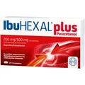 Produktbild: IbuHEXAL plus Paracetamol 200 mg/500 mg Filmtabletten 20 St