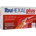 Produktbild: IBUHEXAL plus Paracetamol 200 mg/500 mg Filmtabl. 20 St. PZN 18334434