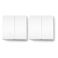 Produktbild: TP-Link Tapo S210 Smart Lichtschalter 2-Gang 1-Way Fernbedienung Switch  [2er]