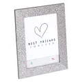 Produktbild: walther design Bilderrahmen silber 15 x 20 cm glitzernde Oberfläche, Twinkle Portraitrahmen IT520S