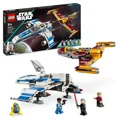 Produktbild: LEGO Star Wars 75364 New Republic E-Wing vs. Shin Hatis Starfighter