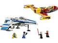 Produktbild: Star Wars News Republic E-Wing vs. shin Hatis Starfighter Lego 75364