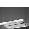 Produktbild: SMEG KSET6XE2 - Flachschirmhaube mit 5 Jahre Garantie, mit Griffleiste, Silber, bis 520 m³/h, ca. 60 cm
