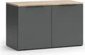 Produktbild: Kommode Vicco Wido Anthrazit 80 x 50 cm mit 2 Türen, Model 47671