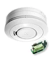 Produktbild: Ei Electronics Ei650RF Funkrauchmelder, Set aus funkvernetzbarem Rauchwarnmelder und Funkmodul, Testsieger Stiftung Warentest mit Batterie für 10 Jahre, weiß