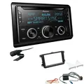 Produktbild: Pioneer Autoradio CD Bluetooth USB Einbauset für Volkswagen VW Golf V 2003-2009
