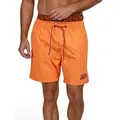 Produktbild: DENIMFY Badeshorts Herren Badehose DFNeo Regular Fit (1-St) Sportshorts mit Kordelzug orange 5XL