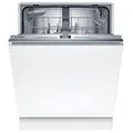 Produktbild: Bosch SMV4HTX00E Serie 4 Geschirrspüler, 60 cm, vollintegrierte Spülmaschine mit Besteckkorb, Extra Trocknen, Flex Körbe, Rackmatik, Silence Programm, Programmassistent, Home Connect, Info Light