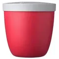 Produktbild: Mepal Snackpot Ellipse Nordic red – 500 ml praktischer Behälter
