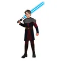 Produktbild: Clone Wars Kinder Kostüm Set M 128 cm Star Wars Jedi Ritter Anakin Skywalker